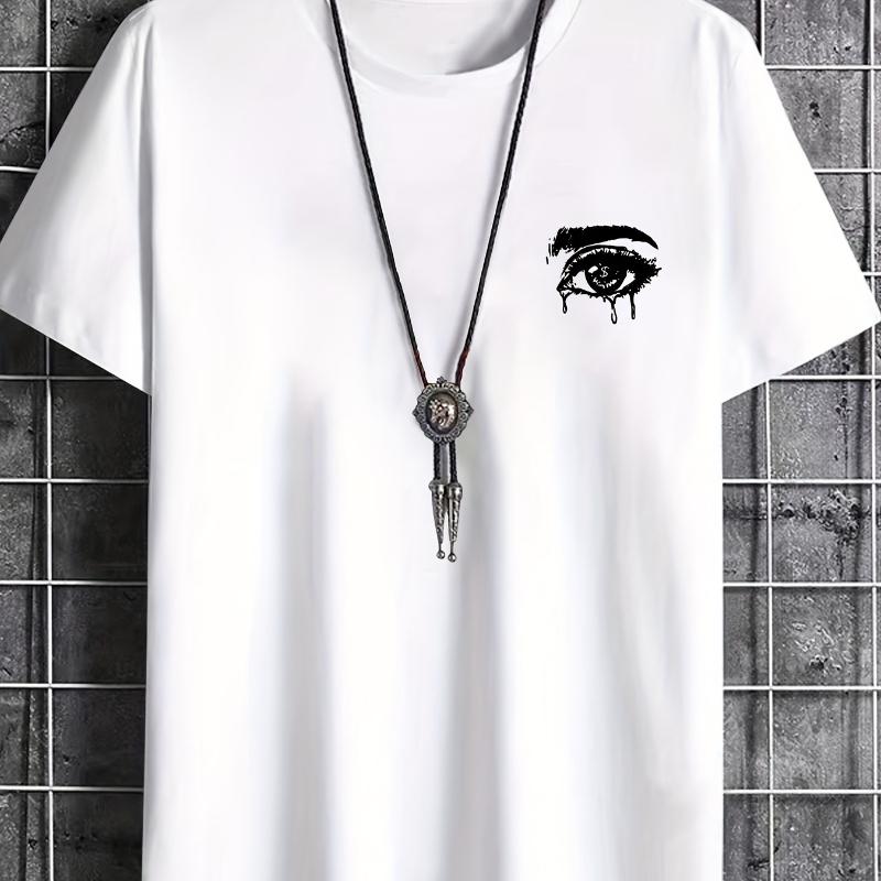 

Retro Font Letter T-shirt - Fashion Street Nostalgic Style XXL серый