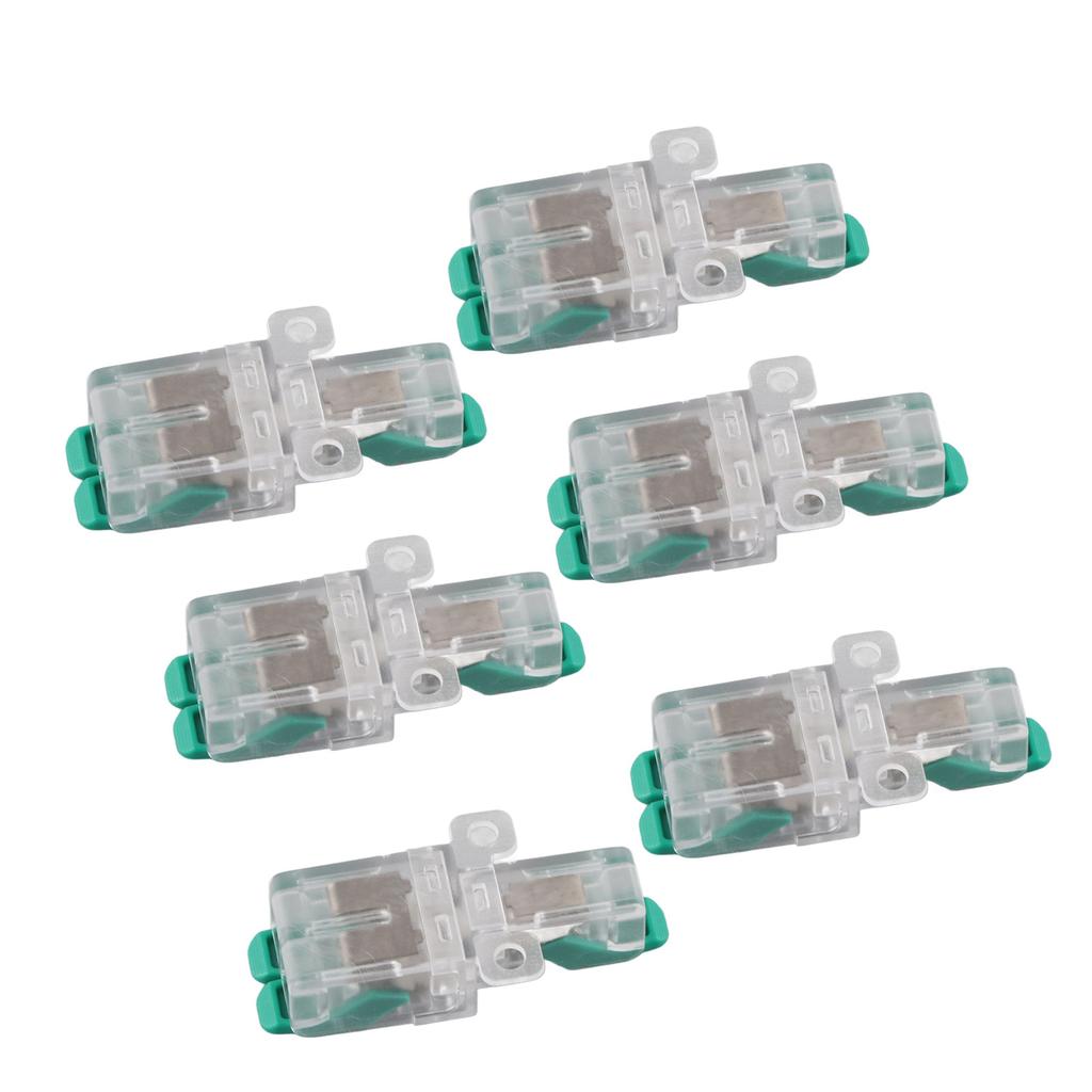 20 Pièces Connecteur d'Épissure de Fil 1 Entrée 2 Sorties Connecteur de Fil à Levier 41A 450V pour 0.5?6mm2 10?20AWG