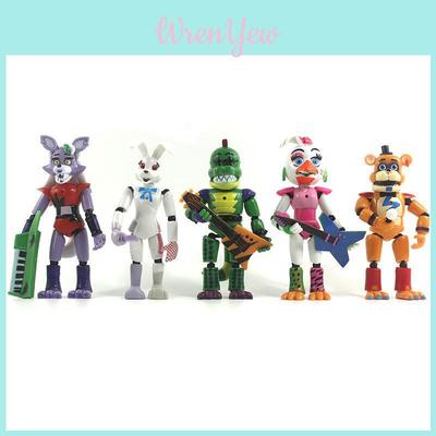Five Nights At Freddy's Security Breach 5ks Svítící Akční Figurky Pro Dětské Hraní
