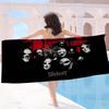 S-S-SlipknotEs Band Microfiber Printed Beach Towel Mountain Climbing Yoga Beach Swimming Running Absorbent Soft Towel