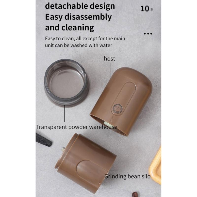 Elektrische Espressomaschine Für Schnelles Brühen Abnehmbare Teile Einfache Reinigung Perfekt Für Camping Geschäftsreisen