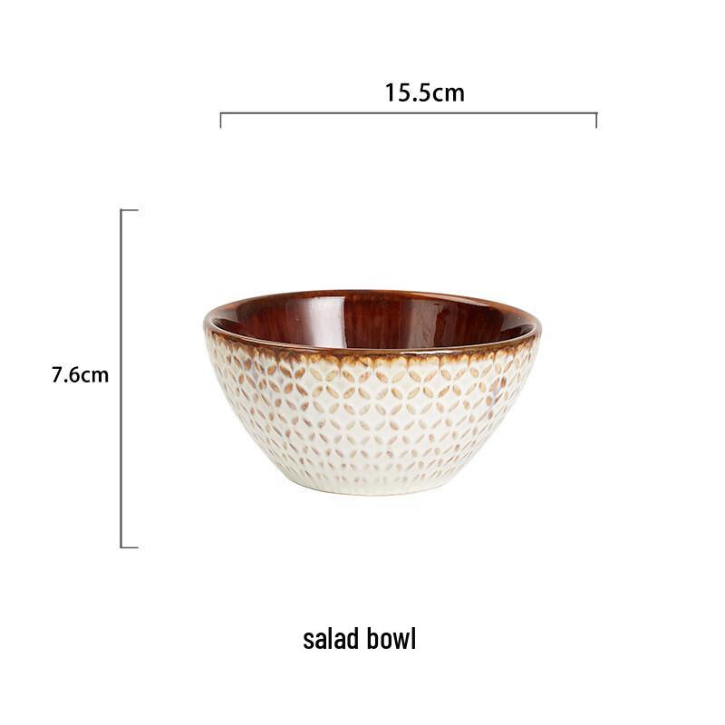 Farfurie ceramică Nordică vintage pentru cină