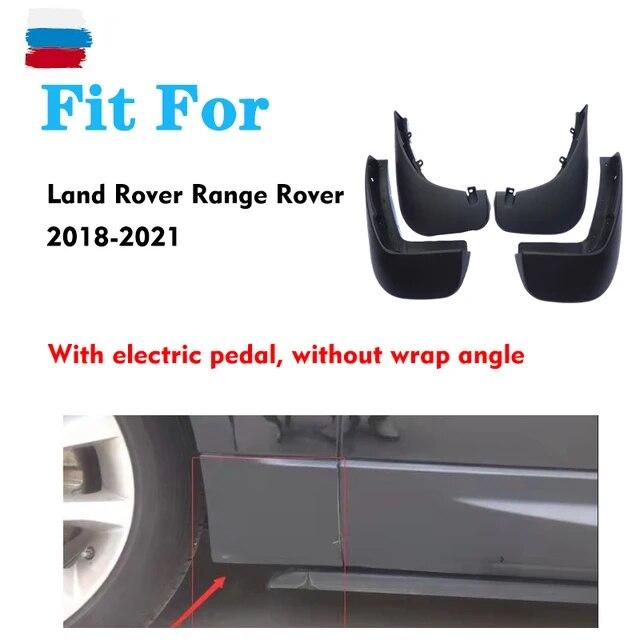 4pcs FOR Land Rover Ranger Rover L405 2018- Mudguard Fender Mud Flap Guard Splash Mudflaps Car Accessories Auto Styline