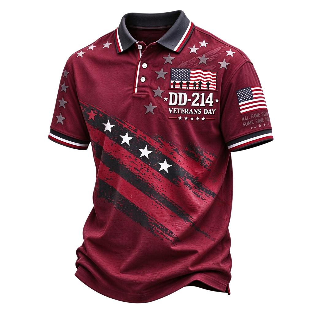 Men's Casual Souvenir Short Sleeve T-Shirt for Everyday Wear, Travel and Outings