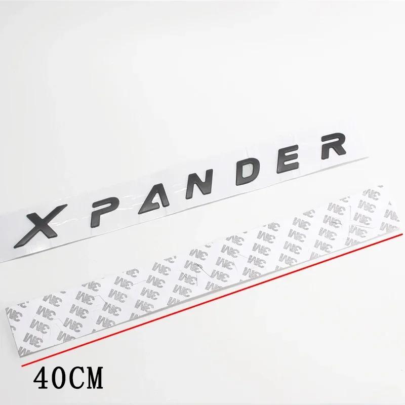 Gzcp7 ABS Car Rear Trunk Letters Emblem Decal Badge for Mitsubishi Xpander Logo Pajero Outlander Eclipse Delica Grandis Decoration