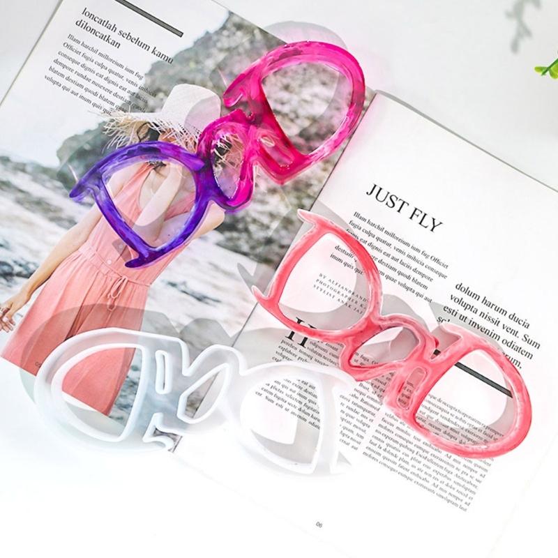 Dad Letter Silicone Mold  Crystal Epoxy Resin Mould Keychain Pendant Jewelry Making Tools Fathers Day Gift Home Decor