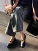 Fashion Retro Woman Shoes Round Toe Modis Female Footwear 2025 Comfortable Dress Flat Mary Janes Korean Shoes Round Toe Female Footwear