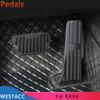Carbon Fiber Car Pedals for Toyota RAV4 RAV 4 XA50    2022 Accelerator Brake Foot Rest Pedal Cover