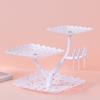 Creative Fruit Dish Afternoon Tea Dim Sum Dessert Table Decoration European Display Shelf Three Layer Cake Rack