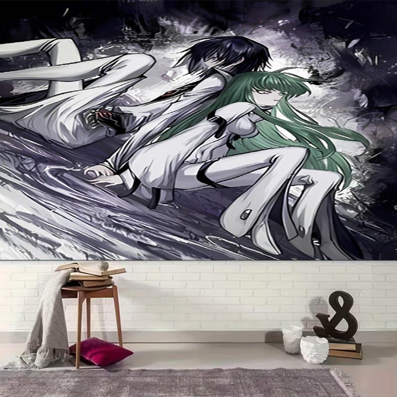 1pc Anime Code Geass Tapestry, Living Room, Bedroom, Office, Party Decor, Ideal Festive Gift