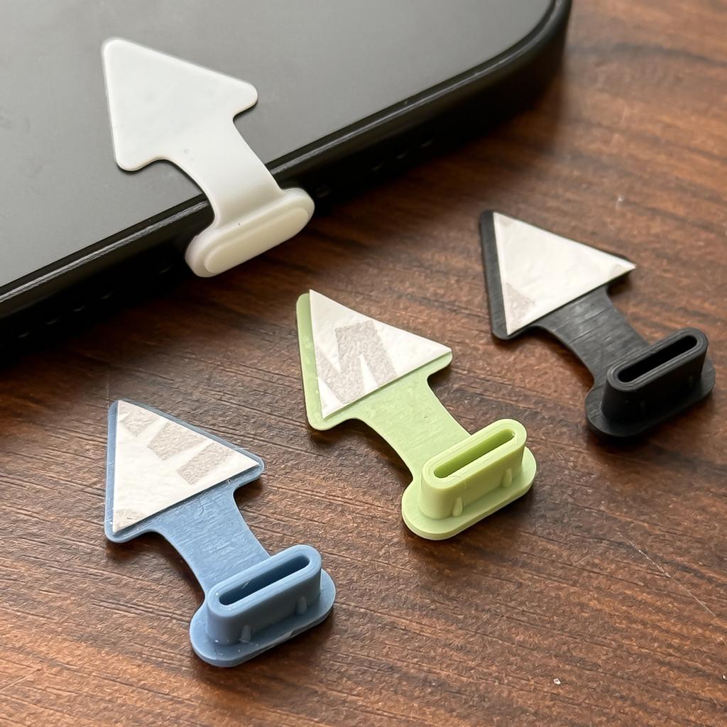 1-10Pcs New USB C Anti Loss Dust Plugs Type C Charging Port Dustplug for Iphone Xiaomi Samsung Huawei Stopper Cap Dustplugs
