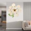 Slient Decor Flower Creative Clock 30cm Home Clock Fashion Simple Wall Clock  Birthday Gifts