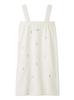 Gelato Pique Fruit Embroidered Dress PWNO242043 YEL Women's