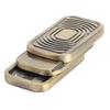 3 Layer Fidget Slider Metal Push Card Portable Finger Toy for Waiting Travel Meditation