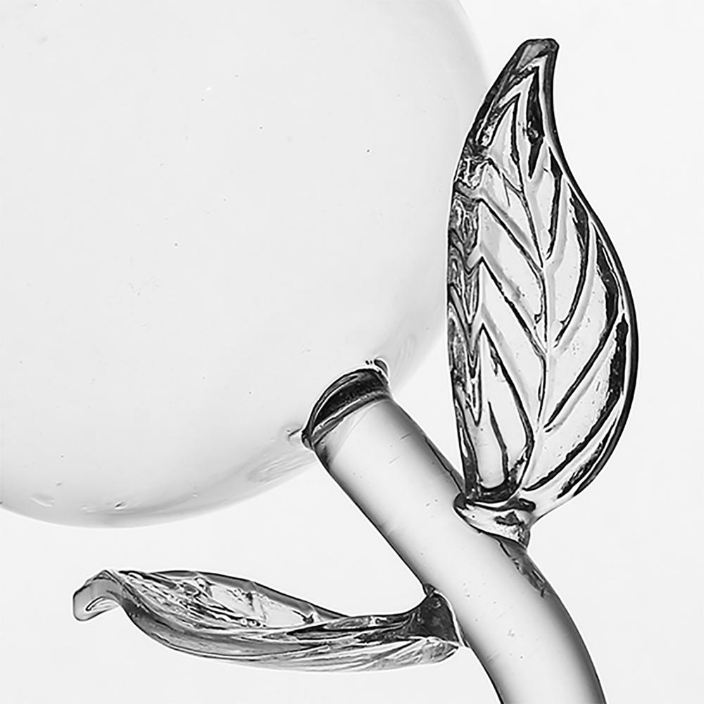 Creative Romantic Rose Wine Glasses Rose Flower Shape Wine Glass Fancy Red Wine Goblet