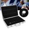 24 Grids Aluminum Alloy Suitcase Watch Display Storage Box Watch Organizer Case