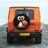 Giant Big Eyed Cute Snail Print Car Tire Cover Universal Spare Wheel Protector for SUV Outdoor Road Trips
