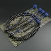 Myorenka Buddhist Prayer Beads for Men, Nichiren Sect, 108 Beads, 108 Beads, Ebony, Brahma Tassel, Buddhist Prayer Beads ...