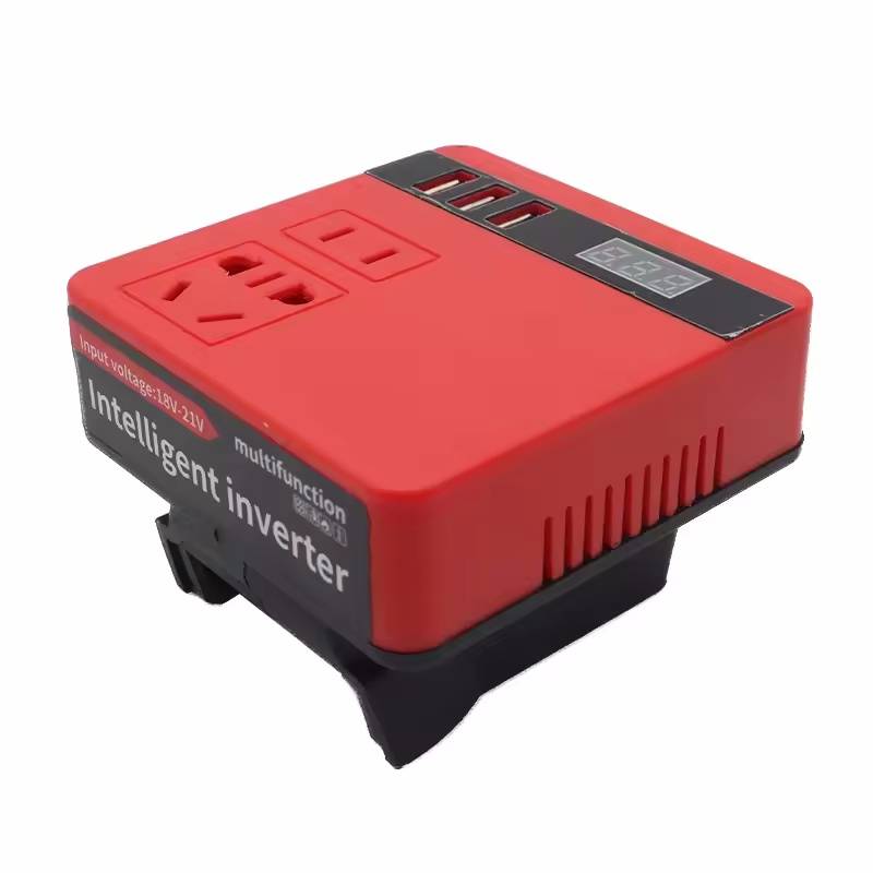 Power Tool Accessories 220V Intelligent Lithium Battery Inverter For Makita For Milwaukee For M18 For DeWalt USB Power Bank