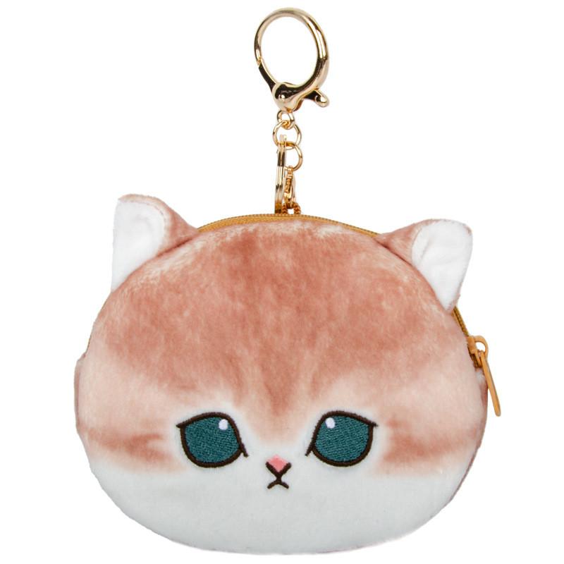 Cartoon Mofusand Shark Cat Headphone Bag Wallet Animal Pendantwith Pp Cotton