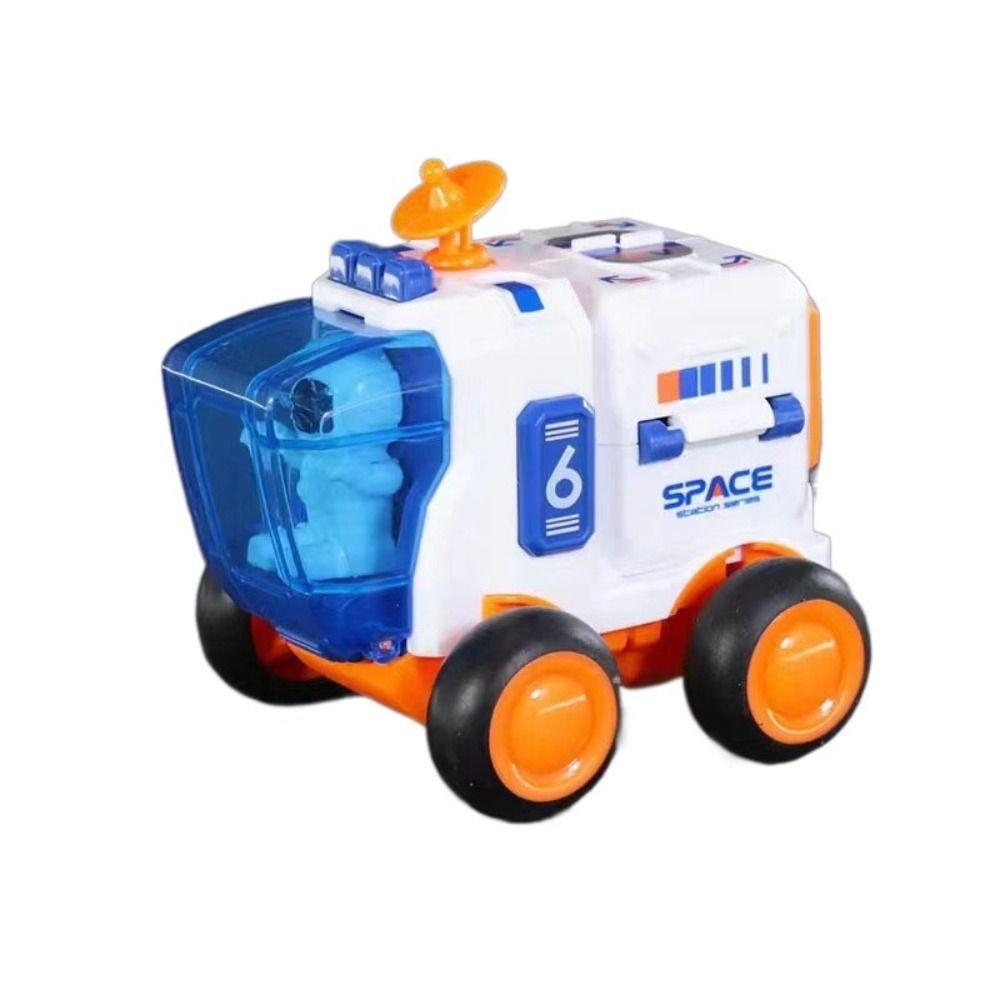 Spaceship Space Exploration Toys Space Vehicle Rocket Inertia Car Toy Educational Gifts