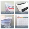 Eco-Friendly Paper Magnetic Fridge Calendar Monthly Planner Creative 2027 Calendar  School