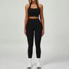 Women's Zipper Long Sleeve Yoga and Fitness Set - Autumn/Winter Slim Fit Sportswear