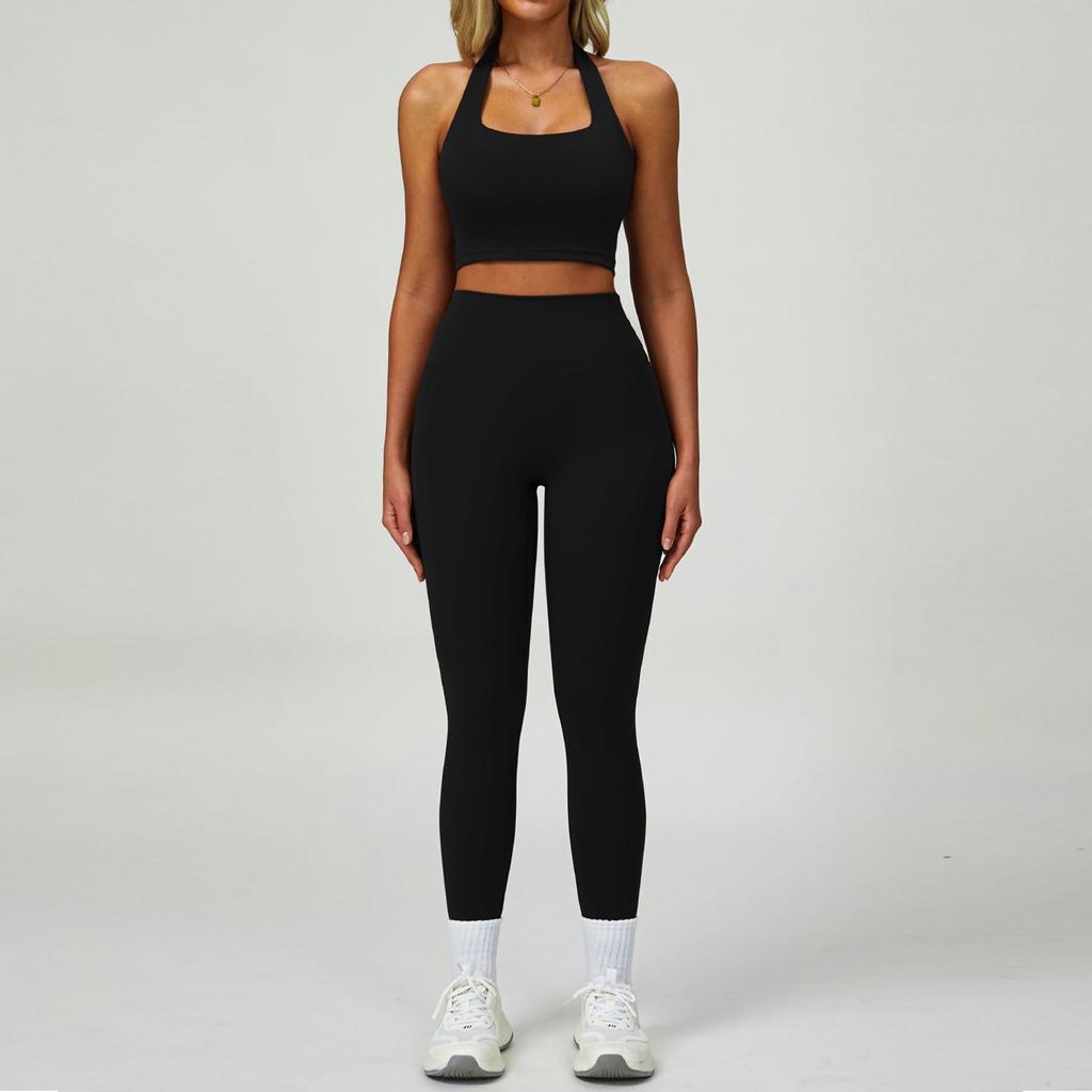 Women's Zipper Long Sleeve Yoga and Fitness Set - Autumn/Winter Slim Fit Sportswear
