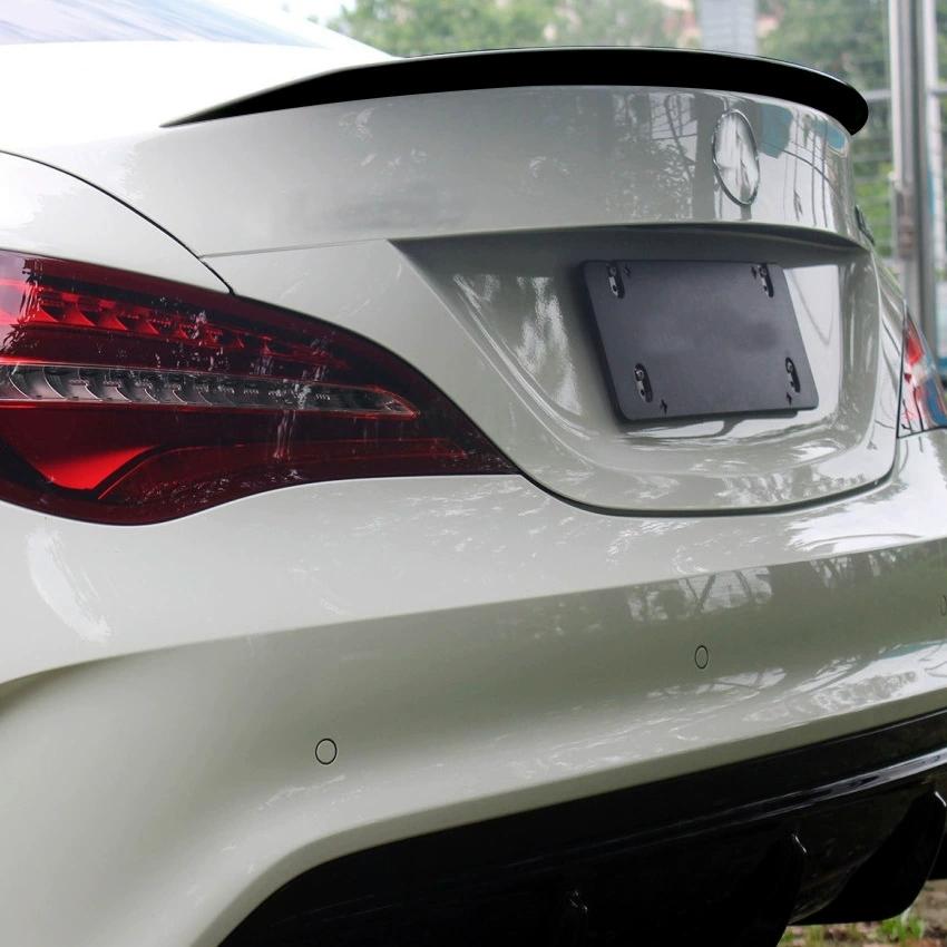 Car Rear Trunk Spoiler Tail Wing For Mercedes Benz CLA-Class C117 CLA180 CLA200 2013-2019 Glossy Black Rear Roof Spoiler Wing