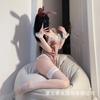 Sexy Lingerie Sweet and Pure Lust Sexy Dark Bunny Cos Cosplay Female Velvet Uniform 8111