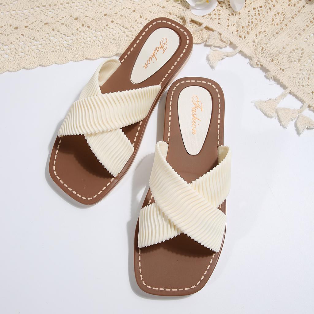 Fashion 2025 New Fashionable Women's Breathable and Sweat Absorbing Indoor Home Shoes Light