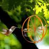 Humming Bird Feeders For Outdoors Orange Metal Bee-Proof Hangable Hummingbird Feeders For Outdoors Leak-Proof Feeding Supplies