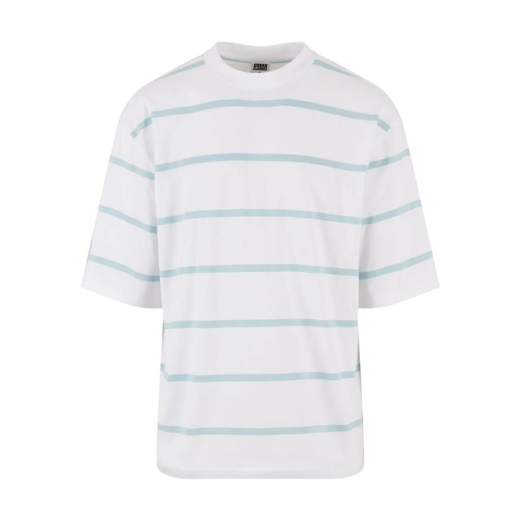 Urban Classics Mens Stripe Oversized T-Shirt