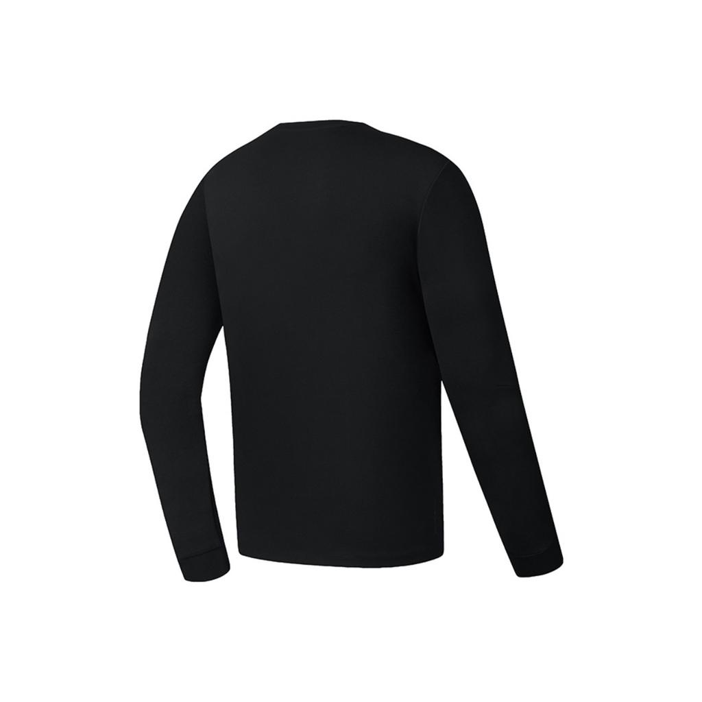 Fila Fitness Casual Fashion Simple Loose Knit Long Sleeve T-Shirt Men Tops A11M541214FBK