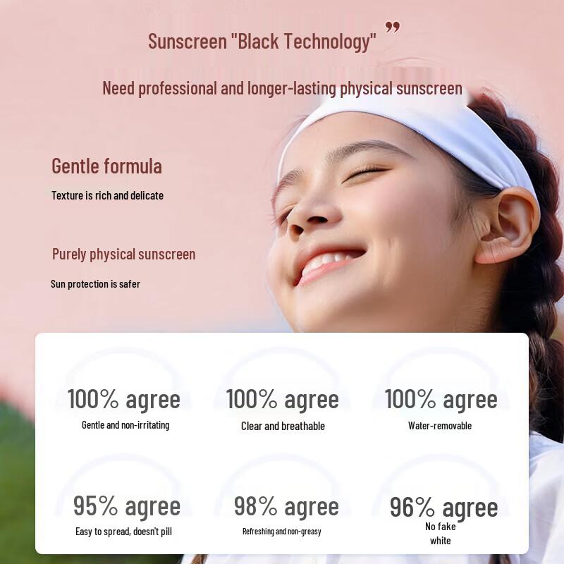 Qing Zi Tang Mehrfachschutz-Sonnencreme für alle Altersgruppen