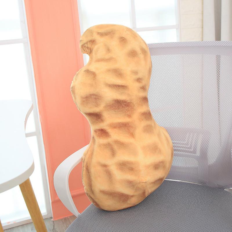 Melon Seed Peanut Plush Toy Food Stuffed Doll Bedroom Decoration Kids Gifts