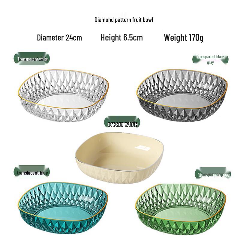 

Changbaosen Plastic Diamond Pattern Serving Plate