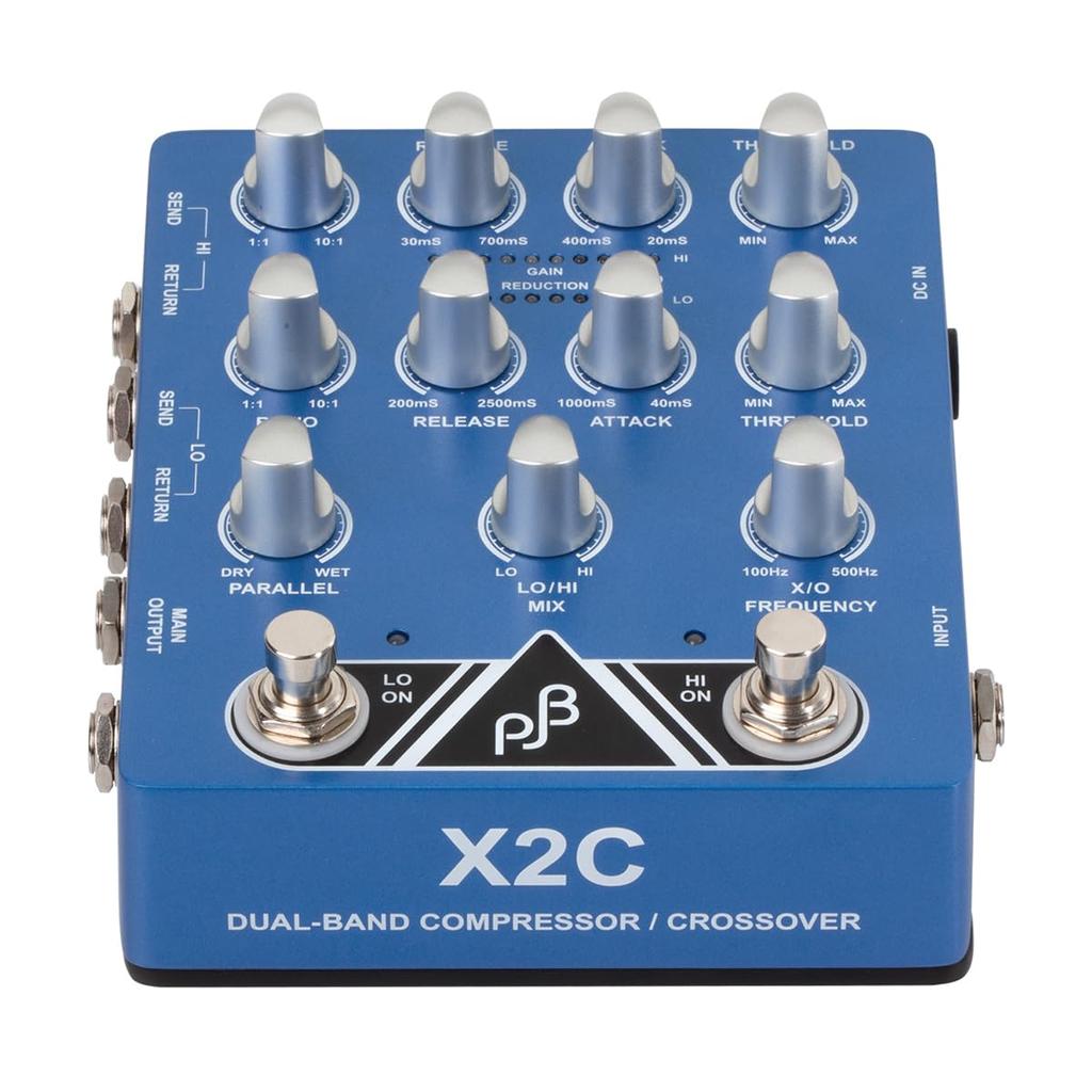 PJB PHIL JONES Bass X2C Dual Band Compressor Crossover Pedal