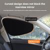 Car Side Window Curtain Universal Foldable Auto Sun Shade Cover Front Rear Side Window Shield Private Anti Sun UV