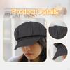 Women Newsboy Cap Casual Beret Flat for Vacation, Travel, Driving, Date