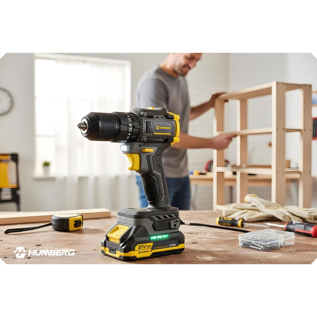 Cordless Impact Drill Driver Humberg