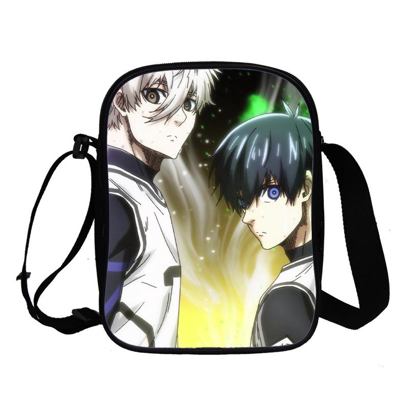 Neue Blaue Gefängnis Animation Peripherie 3D Vollfarbdruck Tragbare Umhängetasche Teenager Crossbody Tasche