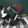 Baby Buggy Step Board Universal Stroller Board 2-in-1 Design 360° Wheels Anti-Slip Detachable Seat for 3-7 Kids