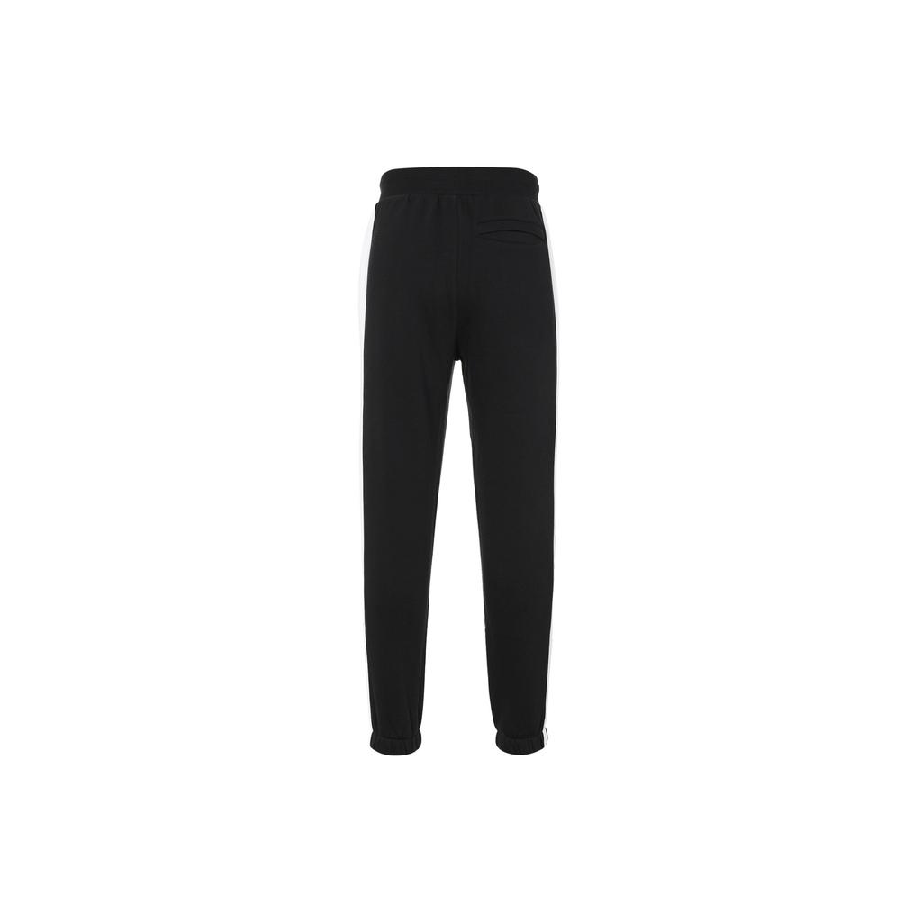 Puma Fleece-Lined Warm Training Breathable and Durable Running Pants Men Bottoms Black 530373-01