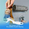 Strong Plastic Paint Scraper for Artist Brushes and Painting Rolling Hanging Design