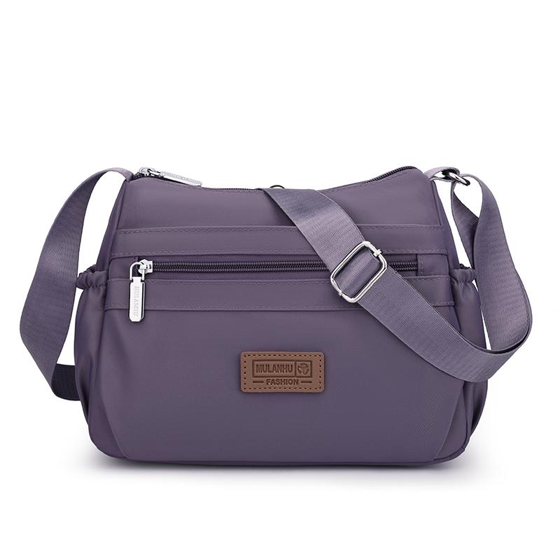 Malá čtvercová taška Mateřská taška Dámská taška Vícevrstvá Lehká Velkokapacitní Taška přes rameno a crossbody