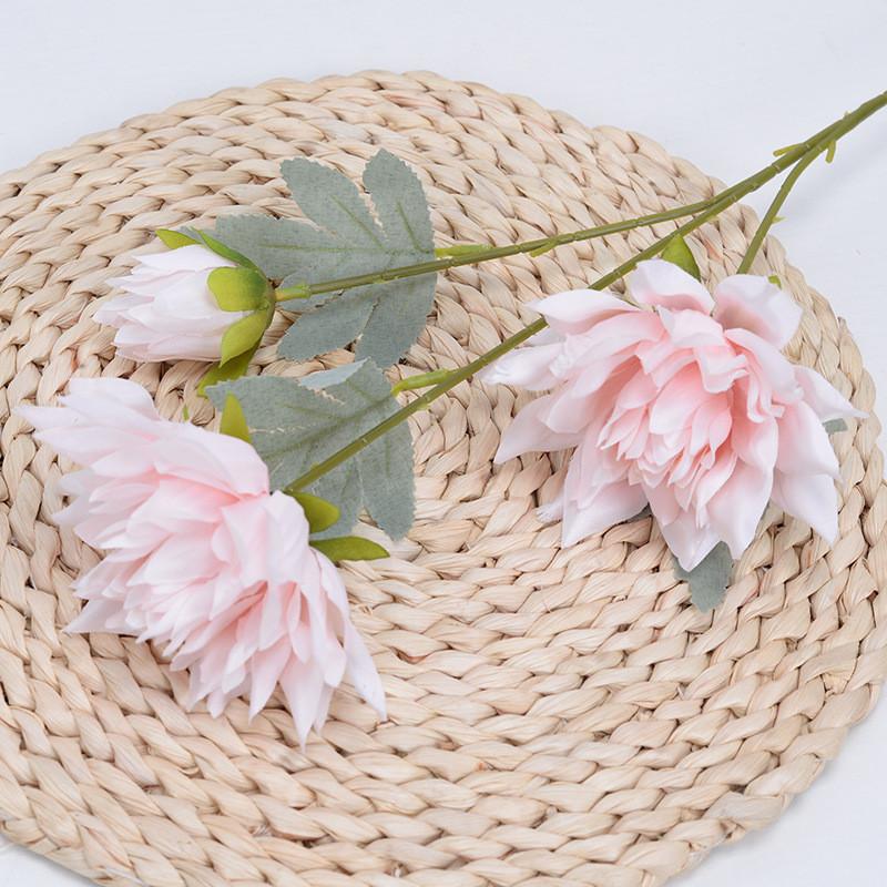 Dahlia Pinnata Artificial Decor For Bridal And Event Center Arrangements