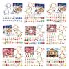 Charming Gold Christmas Children's Bracelet Diy Jewelry Festive Holiday Gift Box