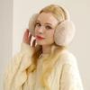 1 PC Solid Color Soft Plush Ear Warmer Winter Warm Earmuffs Ear Cover Outdoor Cold Protection Ear-Muffs Folding Earflap Fashion