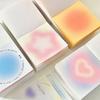 400Sheets/Pack Gradient Memo Pad Large Capacity Message Notes Decorative Kawaii Diy Journal Scrapbooking Decoration